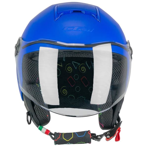 Cgm 261a Mini Mono Junior Öppen Hjälm Blå XL