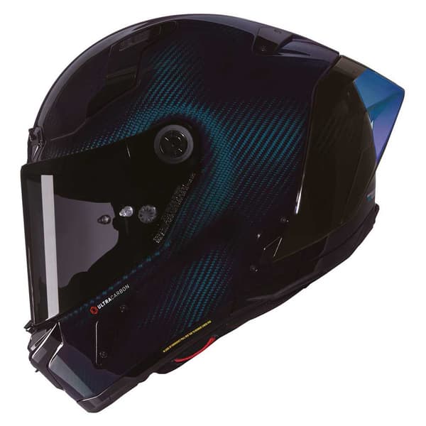 Nolan X-804 Rs Ultra Carbon Liquido Fullface-hjälm Blå M