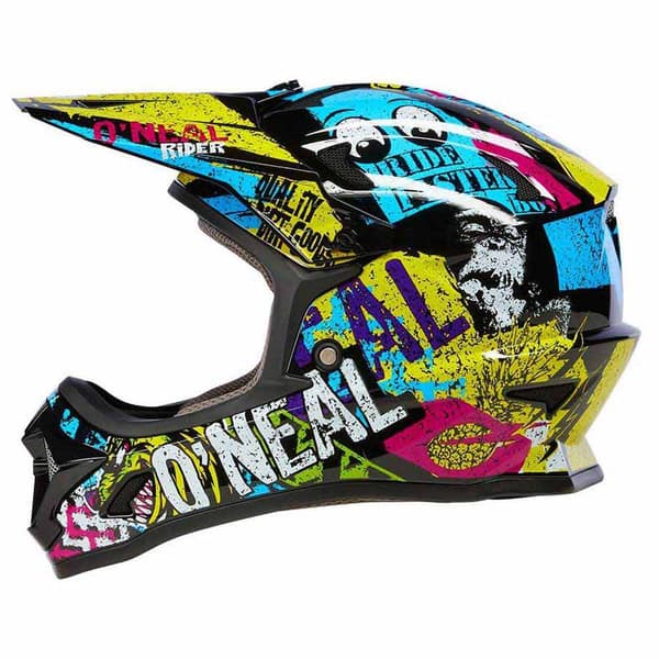 Oneal Sonus Riot Offroadhjelm Flerfarvet L