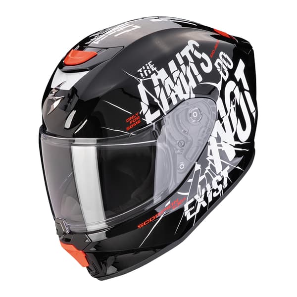 Scorpion Exo-jnr Air Boum Junior Fullface-hjälm Svart L