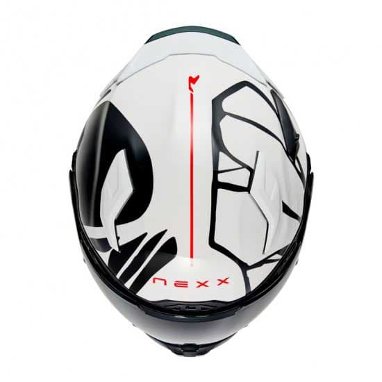 Nexx X.wst3 B-side Fullface-hjelm Hvid L