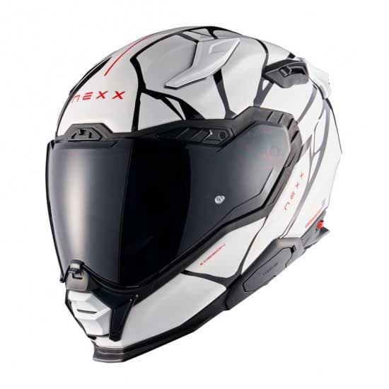 Nexx X.wst3 B-side Fullface-hjelm Hvid L