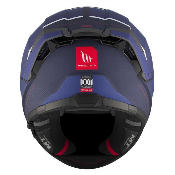 Mt Helmets Thunder 4 Sv R25 Fullface-hjälm Blå S