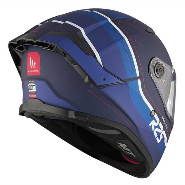 Mt Helmets Thunder 4 Sv R25 Fullface-hjälm Blå S
