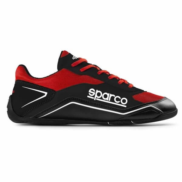 Racing-kängor Sparco S-POLE Svart Röd 39