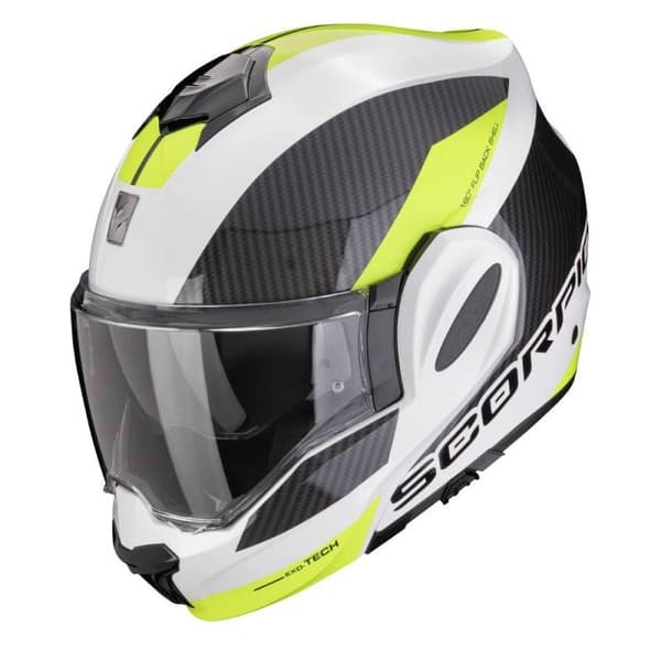 Scorpion Exo-tech Evo Team Modulær Hjelm Hvid M