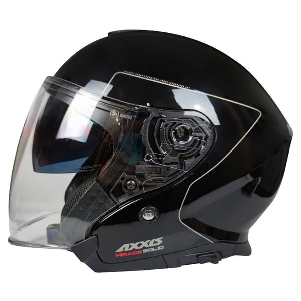 Axxis Of504sv Mirage Sv Solid åben Hjelm Sort S
