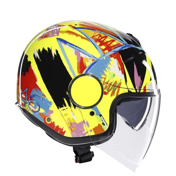 Agv Eteres öppen Hjälm Gul M