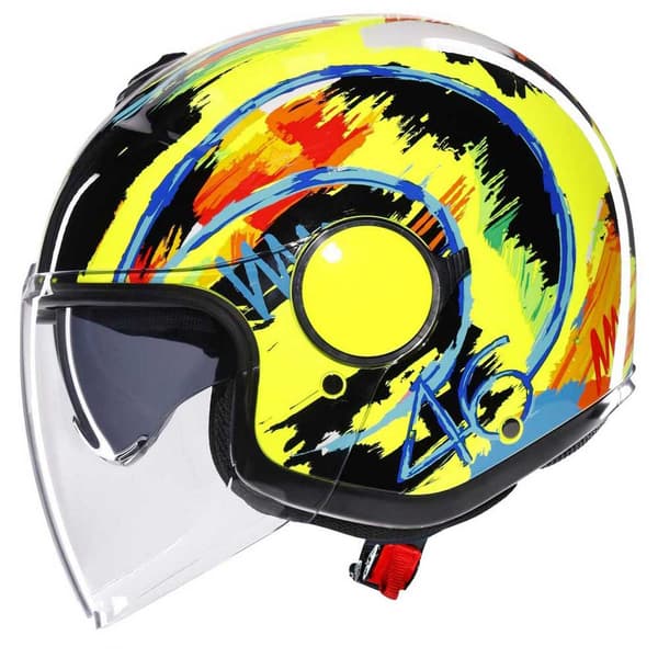 Agv Eteres öppen Hjälm Gul M