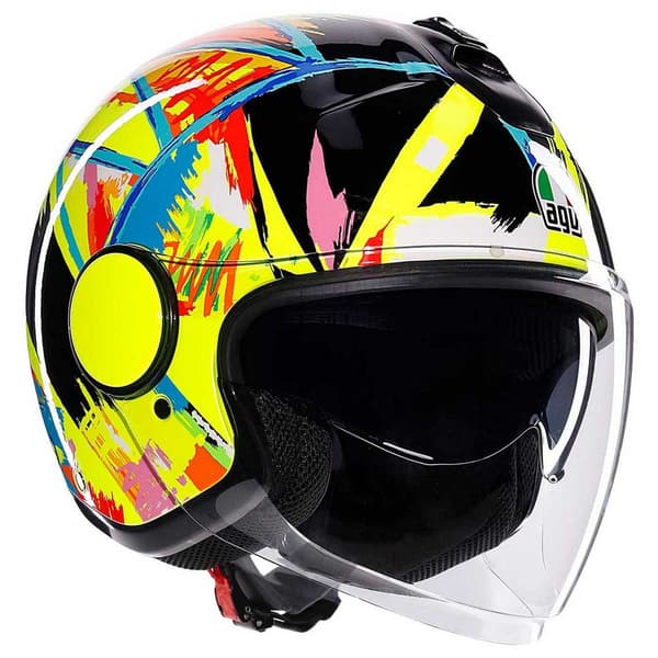 Agv Eteres öppen Hjälm Gul M