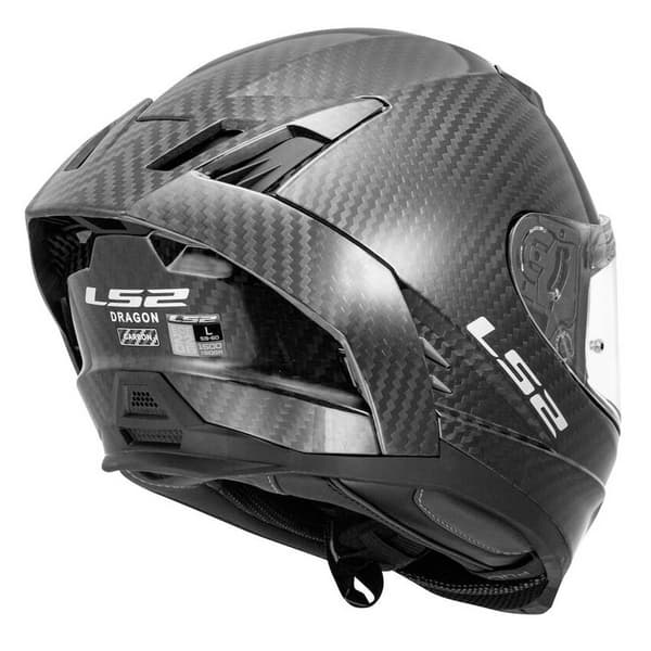 Ls2 Ff807 Dragon Fullface-hjelm Sort L