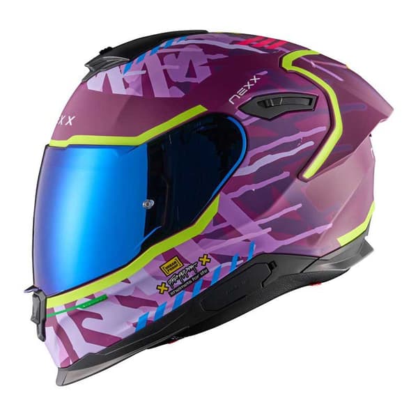 Nexx Y.100r Urbangram Fullface-hjelm  M