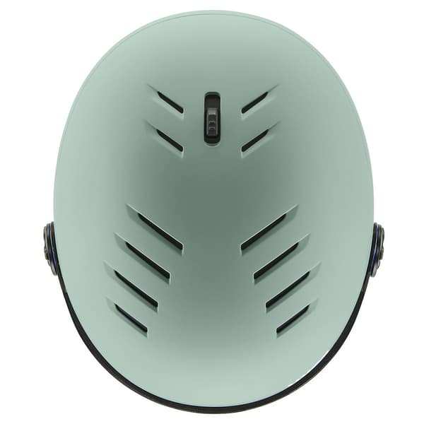 Uvex Wanted Visor Hjelm Med Visir Grøn 58-61 cm / Mirror Gold Supravision Smoke/CAT2