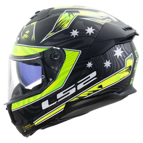 Ls2 Ff808 Stream Ii Galdam Fullface-hjelm Sort 2XL