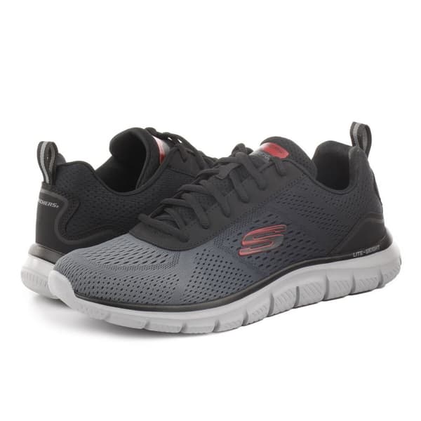 Aikuisten juoksukengät Skechers Musta Harmaa