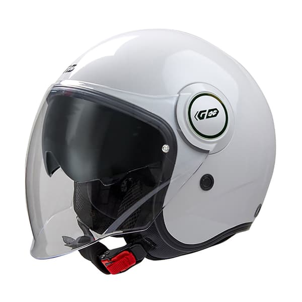 Gari G21 Sunvisor öppen Hjälm Vit XL