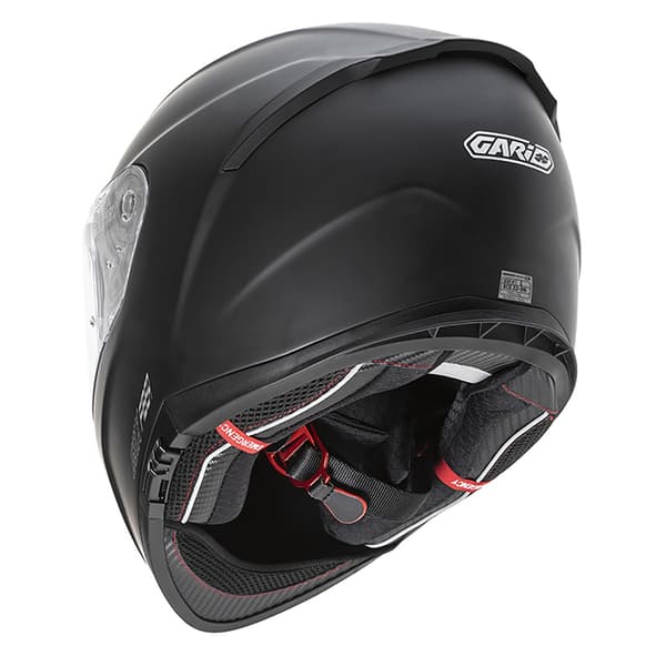 Gari G91x Fiber Click Fullface-hjelm Sort XL