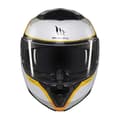 Miniatyrbillede 4 af 9: Mt Helmets Atom Ii Sv Emalla Modulær Hjelm Flerfarvet XS