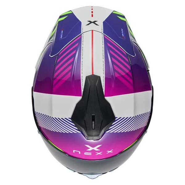 Nexx Y.100r Fade Fullface-hjälm Lila S