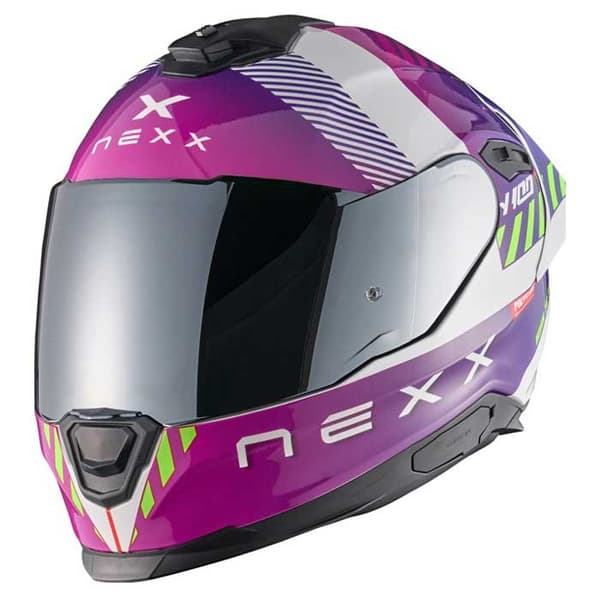 Nexx Y.100r Fade Fullface-hjälm Lila S