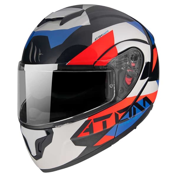 Mt Helmets Atom Sv Adventure A7 Modulær Hjelm Flerfarvet XS