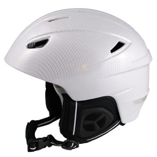 SKIING SNOWBOARD hjelm hvid carbon S +GRATIS