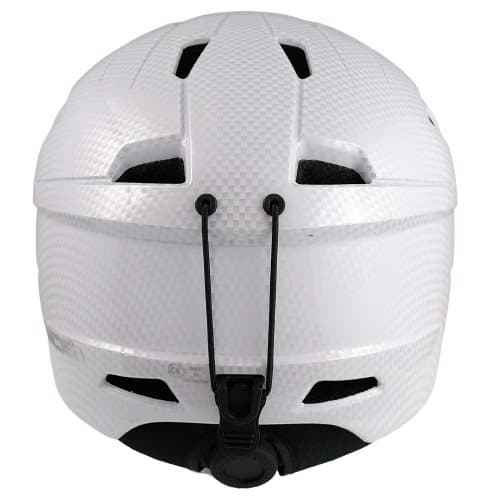 SKIING SNOWBOARD hjelm hvid carbon S +GRATIS