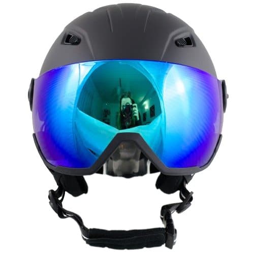 SKIDHJÄLM MED SKYDDSGLASÖGON REVO SHIFT SNOWBOARDHJÄLM M +GRATIS