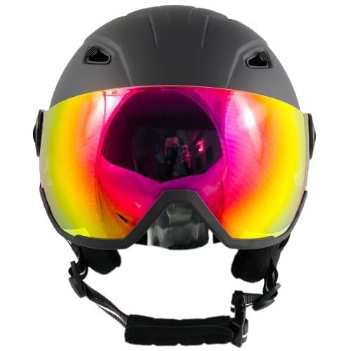 SKIDHJÄLM MED SKYDDSGLASÖGON REVO SHIFT SNOWBOARDHJÄLM M +GRATIS
