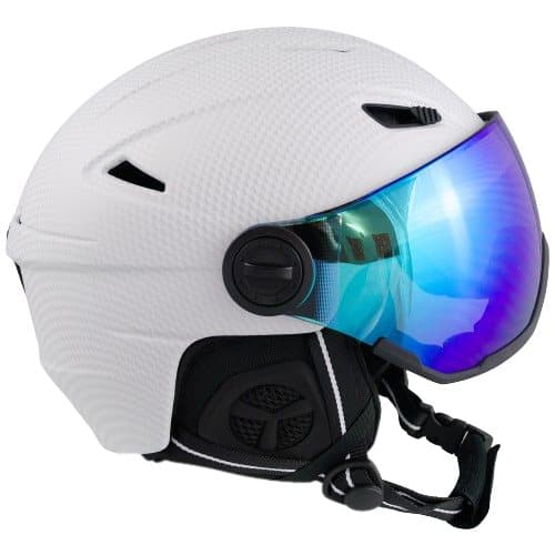SKIHJELM MED BRILLER REVO SHIFT SNOWBOARDHJELM XL +GRATIS