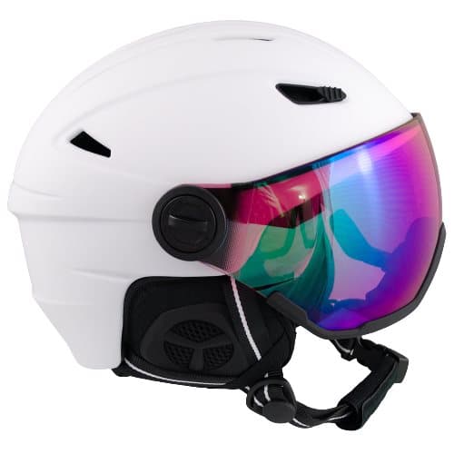 SKIDHJÄLM MED SKYDDSGLASÖGON REVO SHIFT SNOWBOARDHJÄLM M +GRATIS