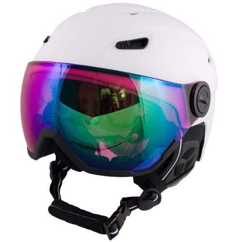 SKIDHJÄLM MED SKYDDSGLASÖGON REVO SHIFT SNOWBOARDHJÄLM M +GRATIS