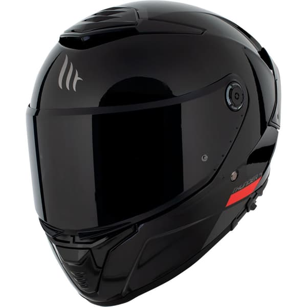 Mt Helmets Thunder 4 Sv Solid A1 Fullface-hjelm Sort 3XL