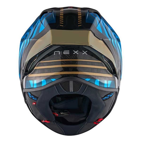 Nexx X.r3r Swirl Fullface-hjelm Sort L