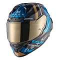 Miniatyrbillede 1 af 4: Nexx X.r3r Swirl Fullface-hjelm Sort L