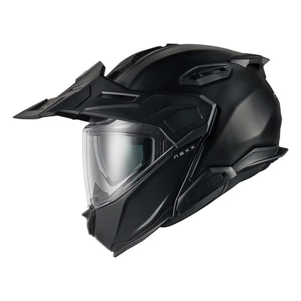 Nexx X.lifecountry Plain Modulär Hjälm Svart M