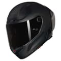 Miniatyrbild 1 av 3: Nolan X-804 Rs Ultra Carbon Puro Fullface-hjälm Svart L