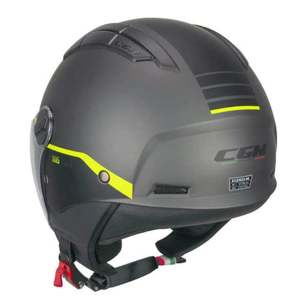 Cgm 116g Air Bico öppen Hjälm Svart 3XL