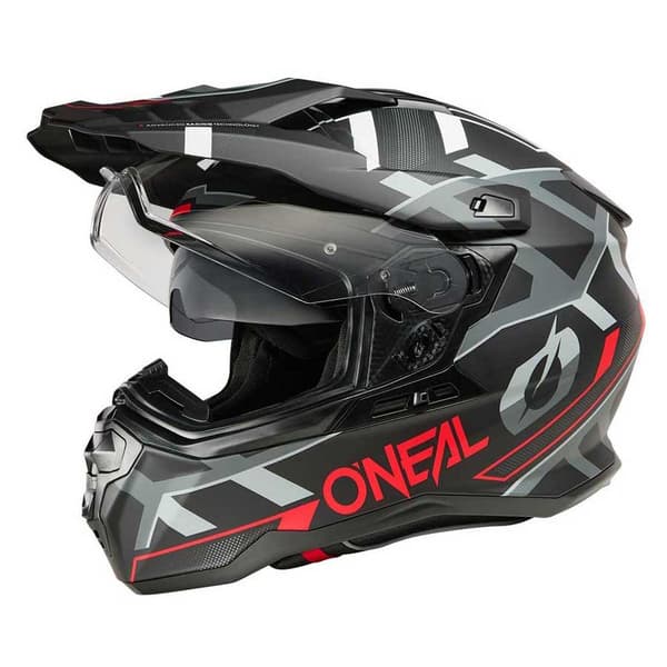 Oneal D-srs Square Fullface-hjälm Svart XL