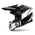 Miniatyrbillede 1 af 3: Airoh Twist Iii Thunder Offroadhjelm Sort XL