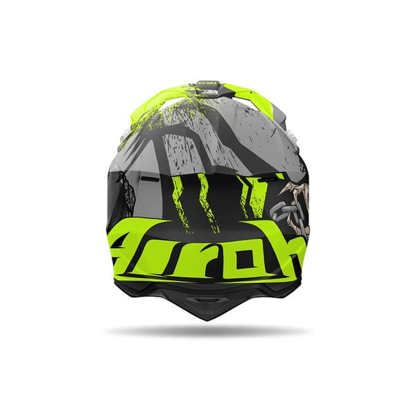 Airoh Wraaap Darkness Offroadhjelm Grøn XL
