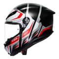 Miniatyrbillede 5 af 7: Agv K6 S Fullface-hjelm Sort S