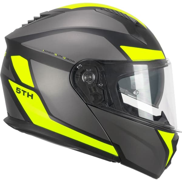 Ska-p 5thg Falcon Sport Modulär Hjälm Gul,Svart M