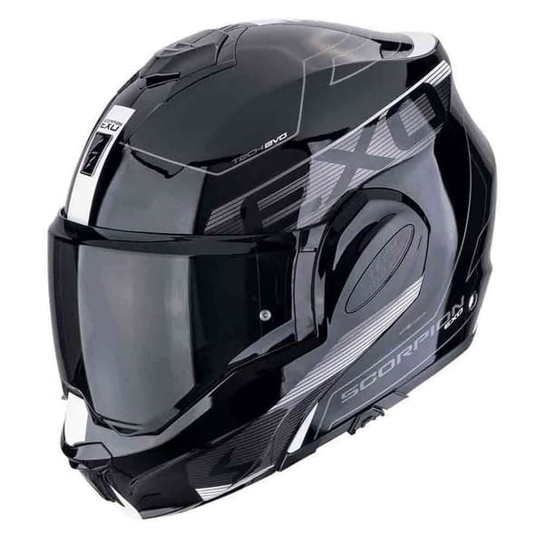 Scorpion Exo-tech Evo Traveller Modulær Hjelm Sort L