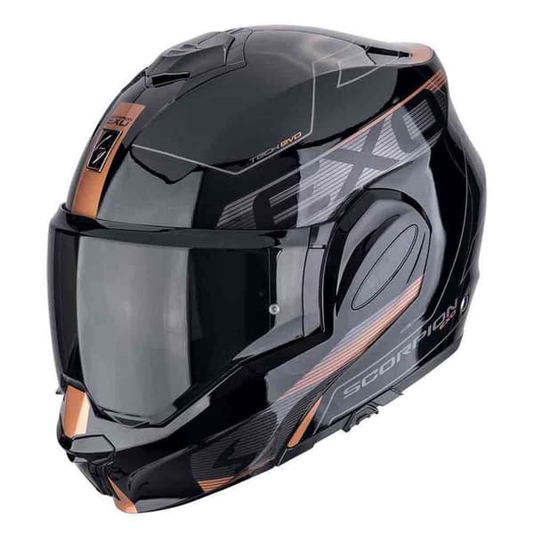 Scorpion Exo-tech Evo Traveller Modulär Hjälm Svart L