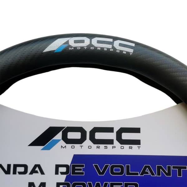 Cover til rat OCC Motorsport OCCFV0050 Sort 38 cm