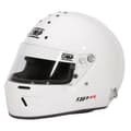 Miniatyrbillede 1 af 4: Komplet ansigtshjelm OMP GP-R Hvid M FIA 8859-2015