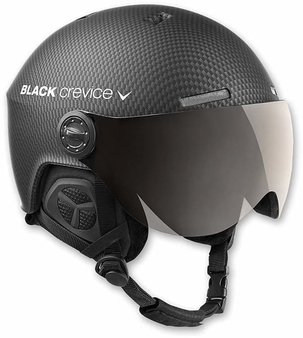 Skidskyddshjälm - Black crevice snowboard skyddshjälm - BCR143926carbon-S/M