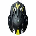 Miniatyrbillede 7 af 8: Komplet ansigtshjelm Just1 J-18 F HEXA Sort Hvid - XL