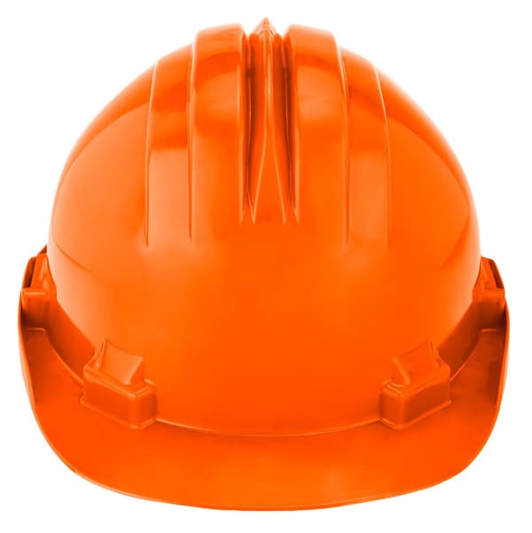 Certificeret sikkerhedshjelm, orange